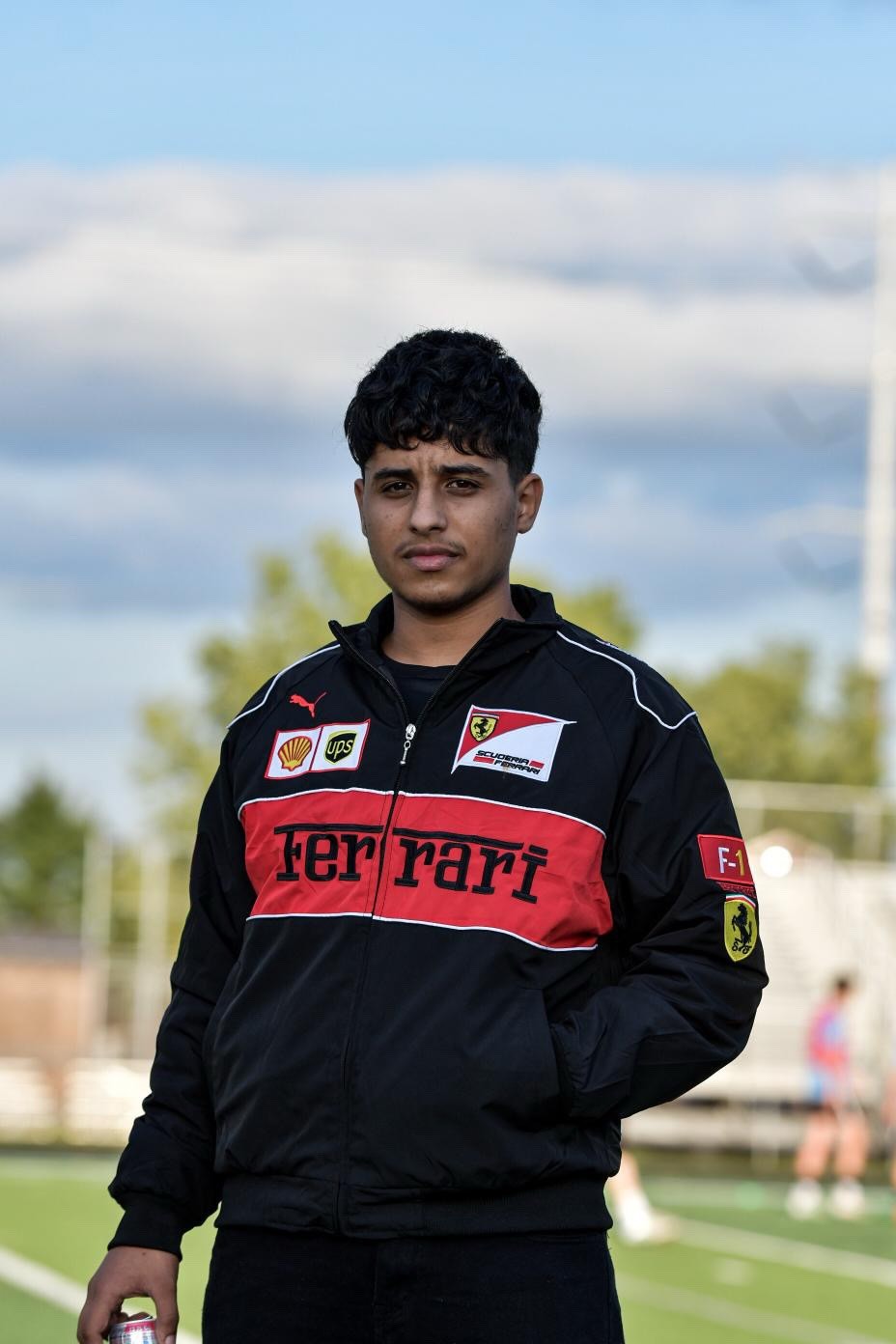 Ferrari Scuderia Racing Jacket – Black & Red Edition