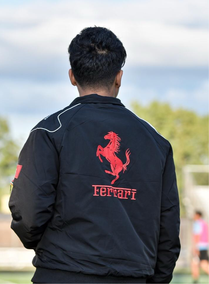 Ferrari Scuderia Racing Jacket – Black & Red Edition